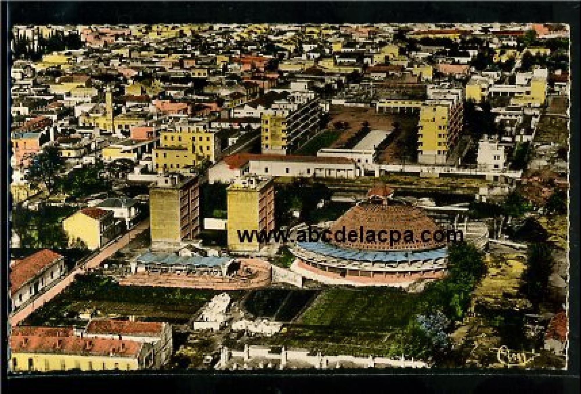 Sidi Bel Abbes  - vue aérienne sur la ville, le nouveau marché