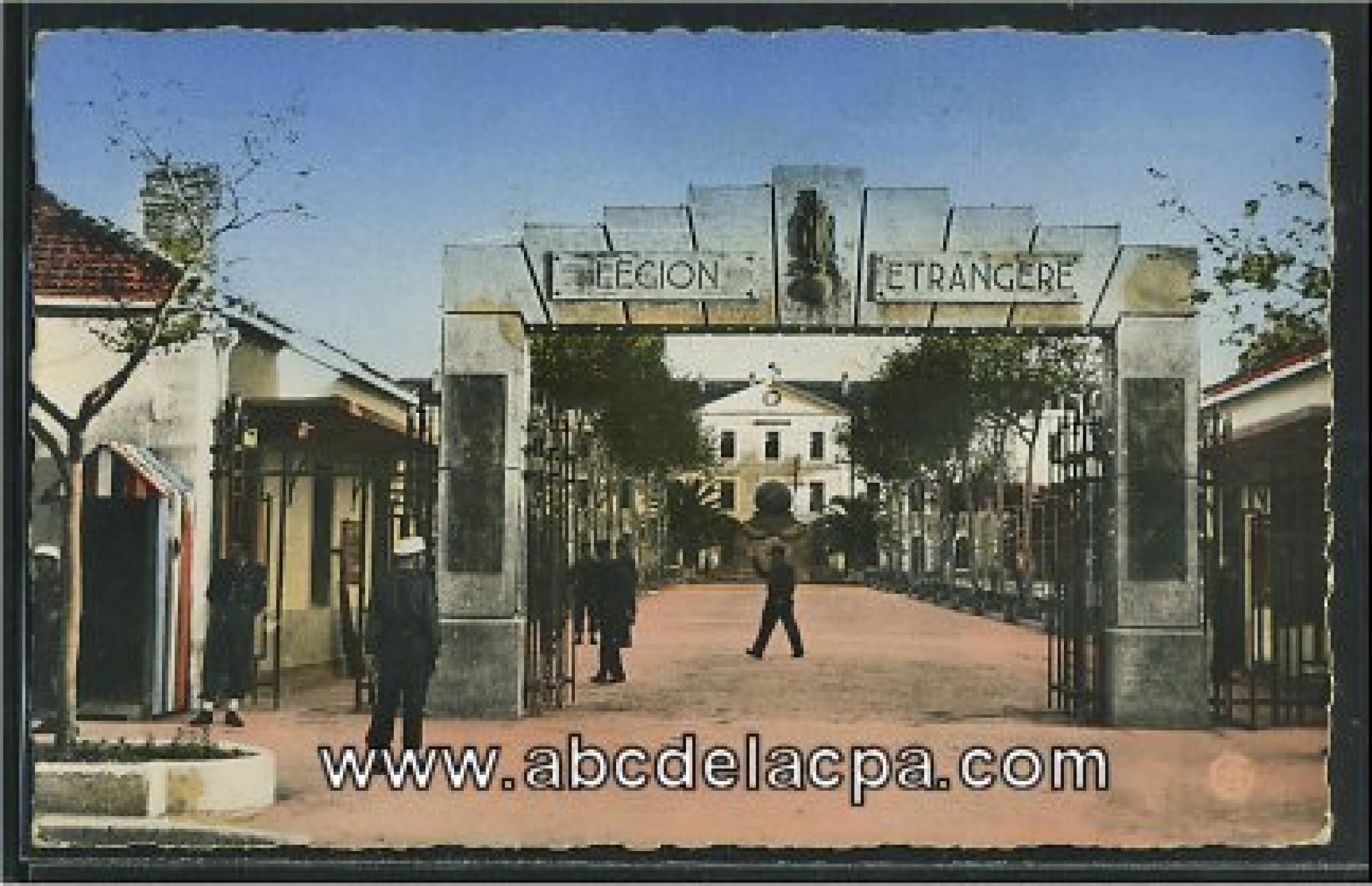 Sidi Bel Abbes  - la caserne de la légion etrangère