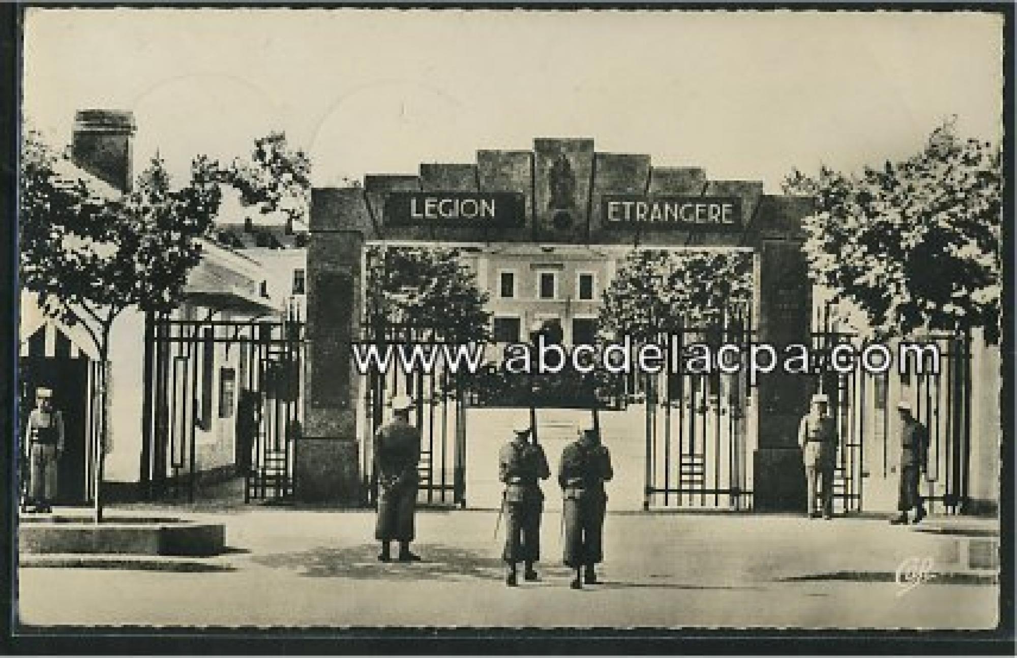 Sidi Bel Abbes  - caserne de la légion étrangère