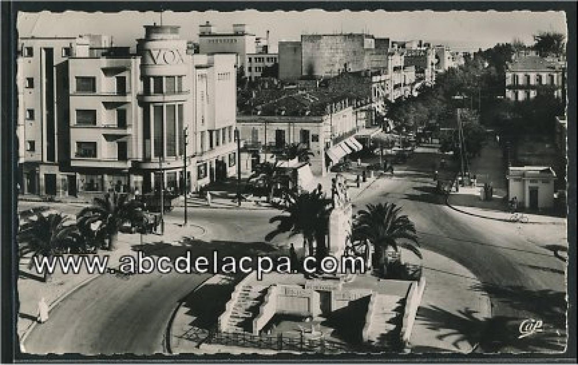 Sidi Bel Abbes  - la place clemenceau