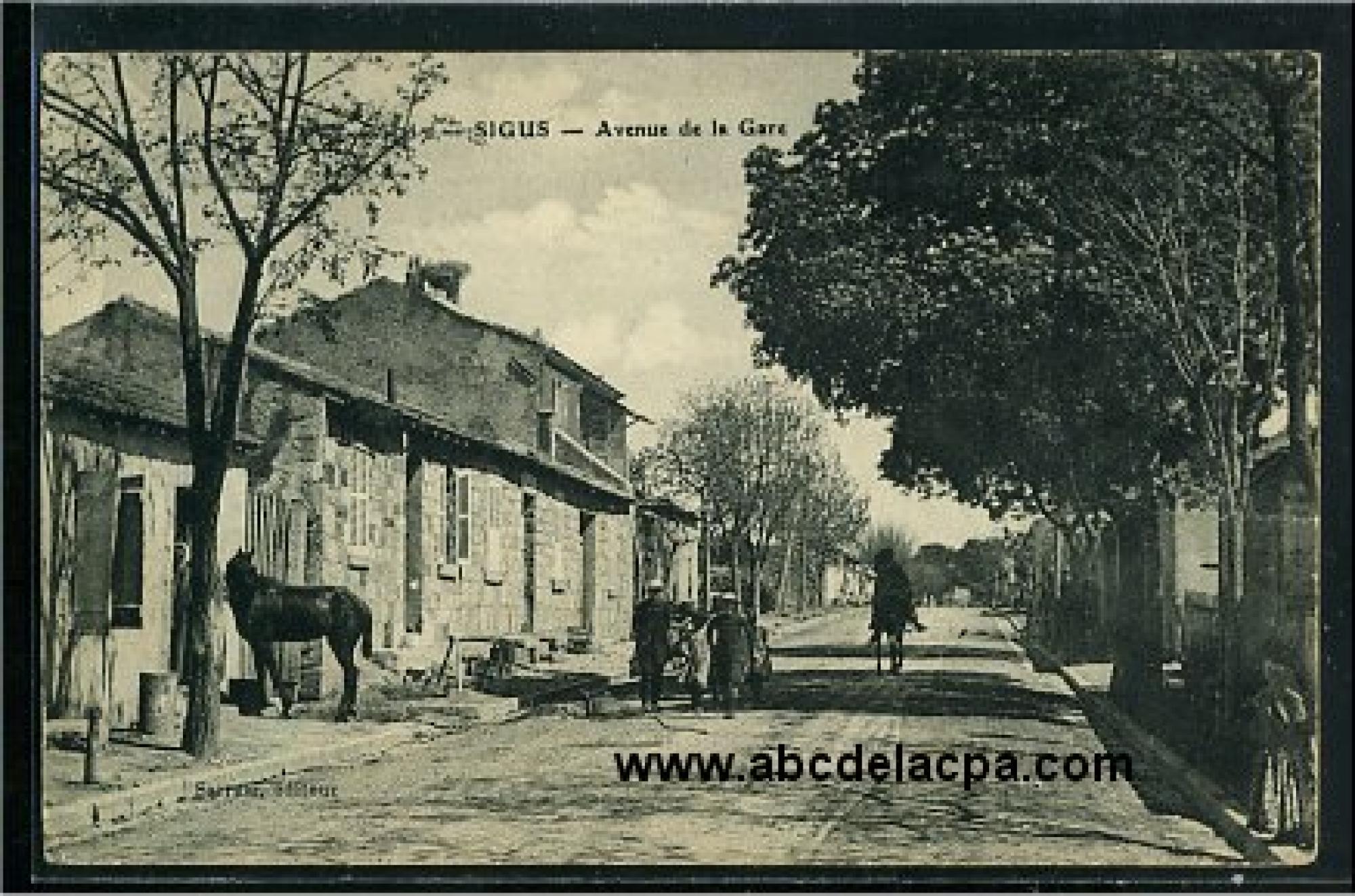 Sigus  - avenue de la gare