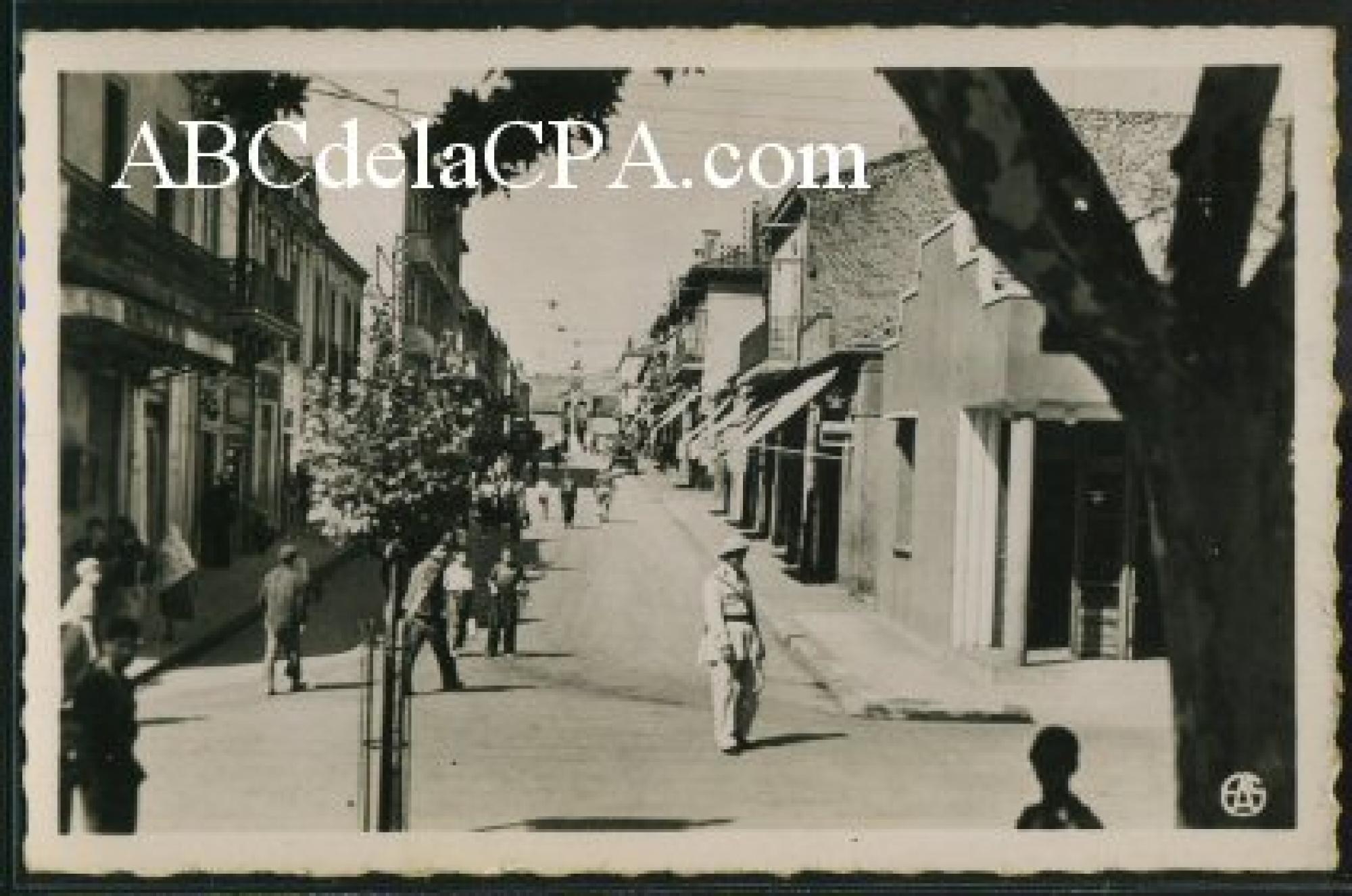 Souk Ahras  - la rue victor-hugo