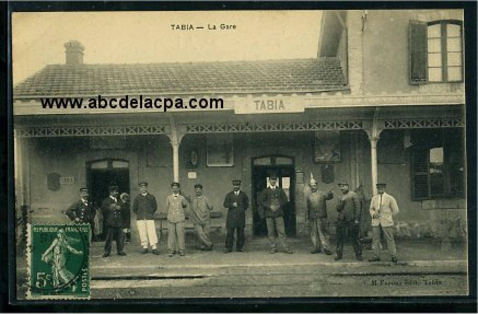 Tabia  - la gare