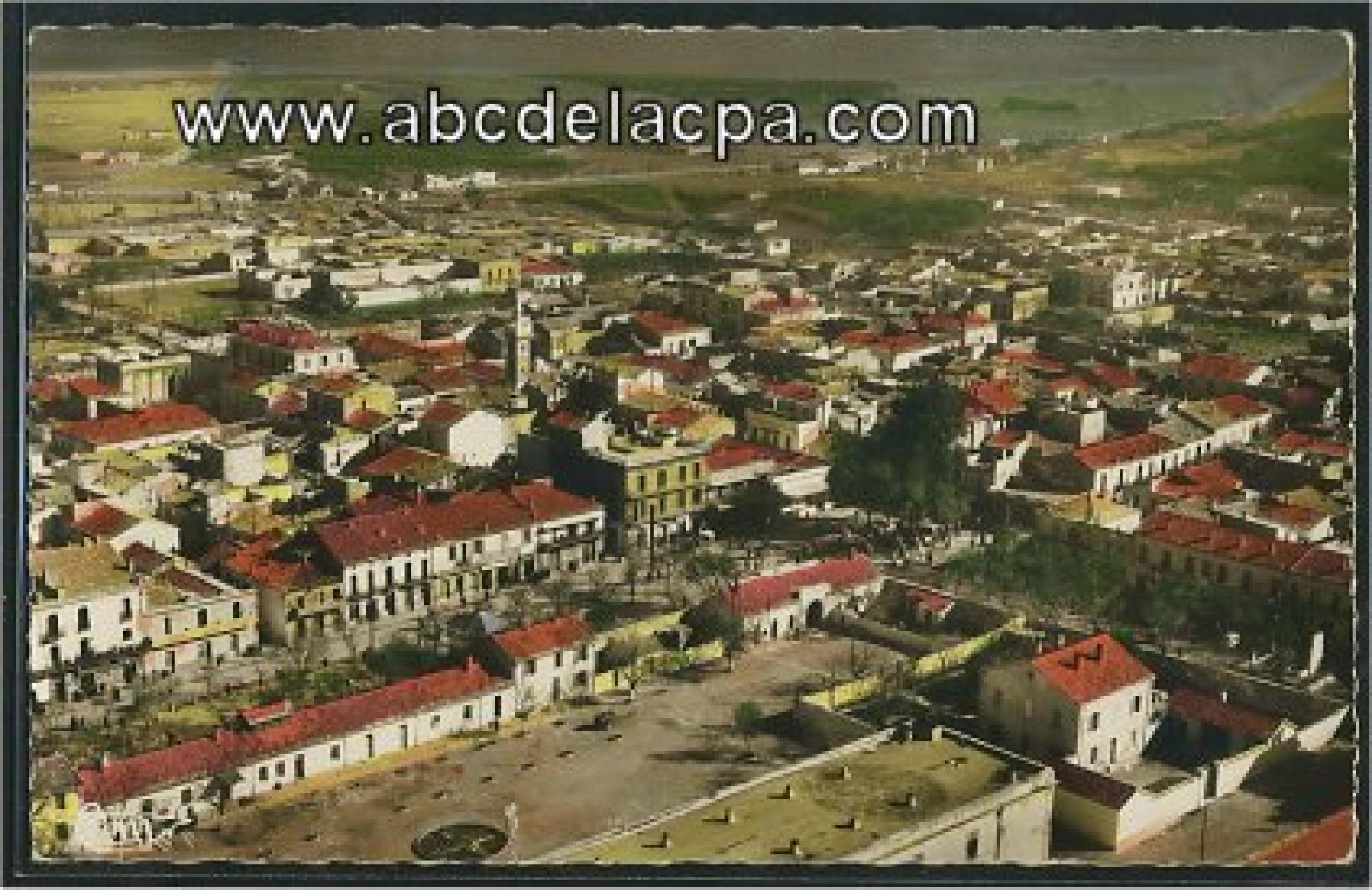 Tebessa  - vue aérienne