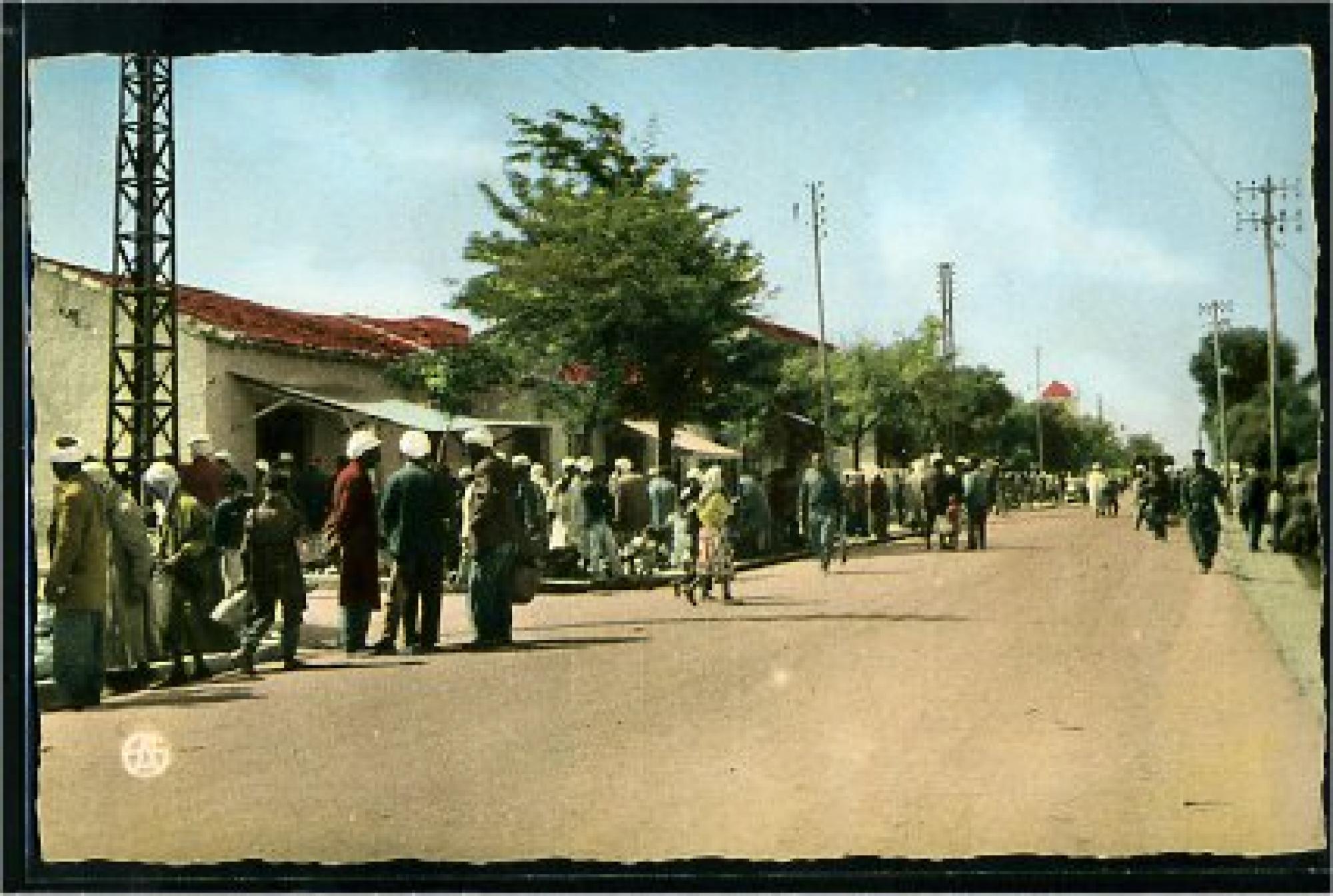 Telergma  - route de la gare