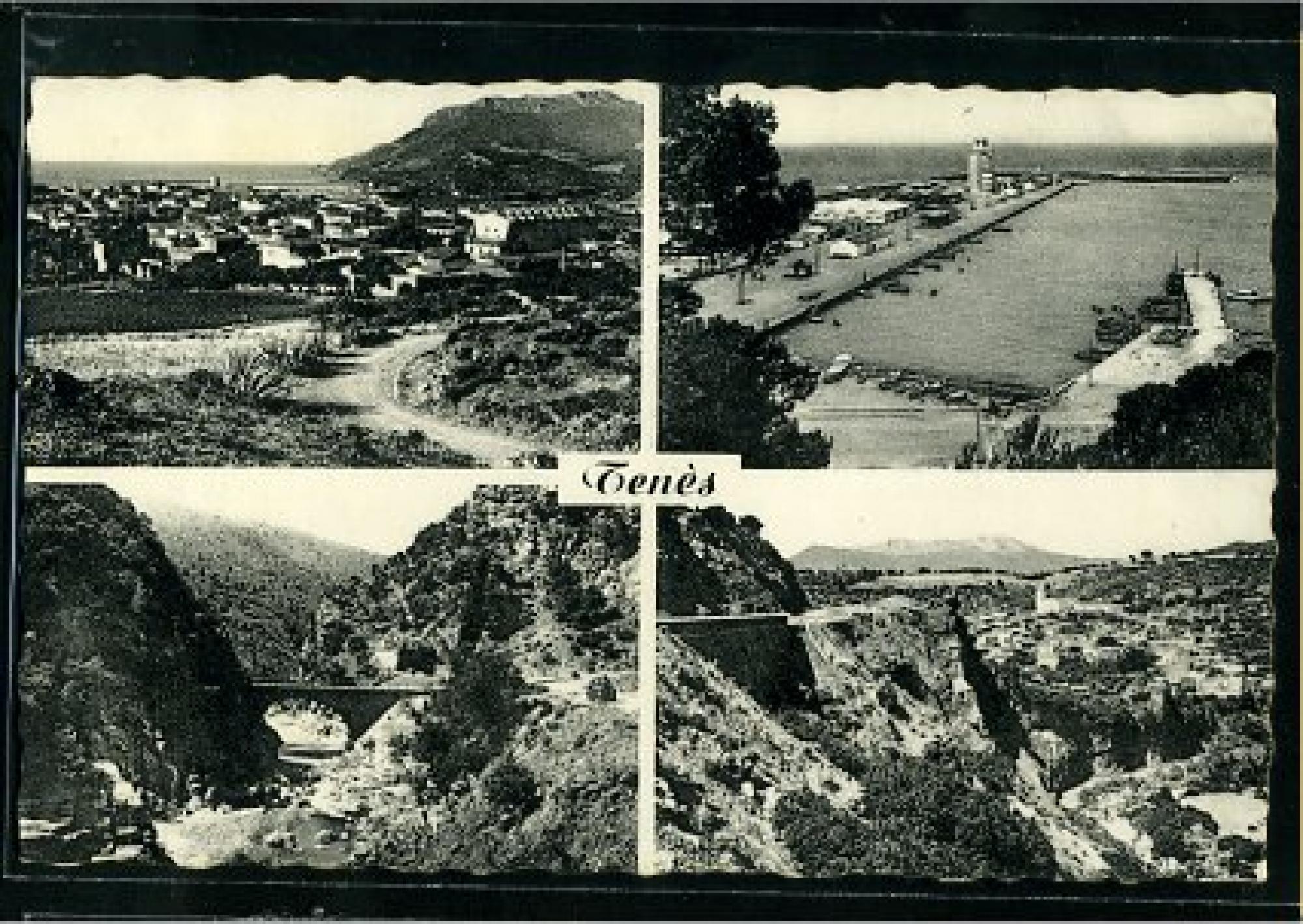 Tenes - tenes - vue générale - le port - les gorges - le vieux tenesÂ 