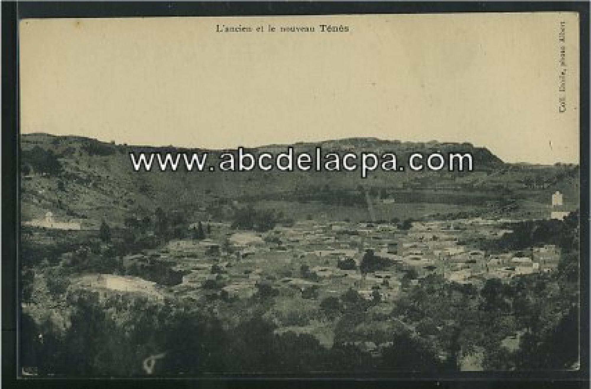 Tenes  - l'ancien et le nouveau ténès