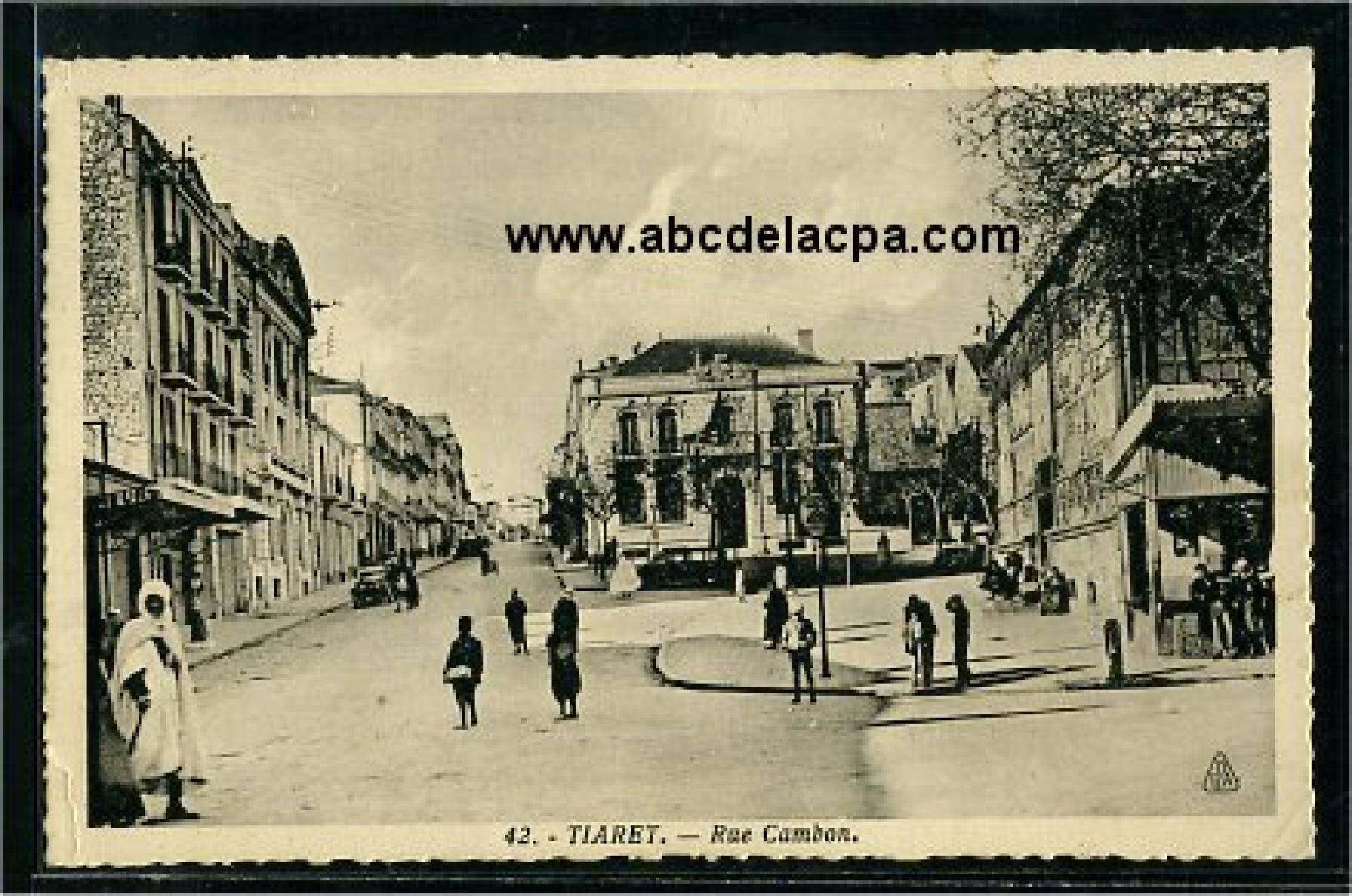 Tiaret  - rue cambon