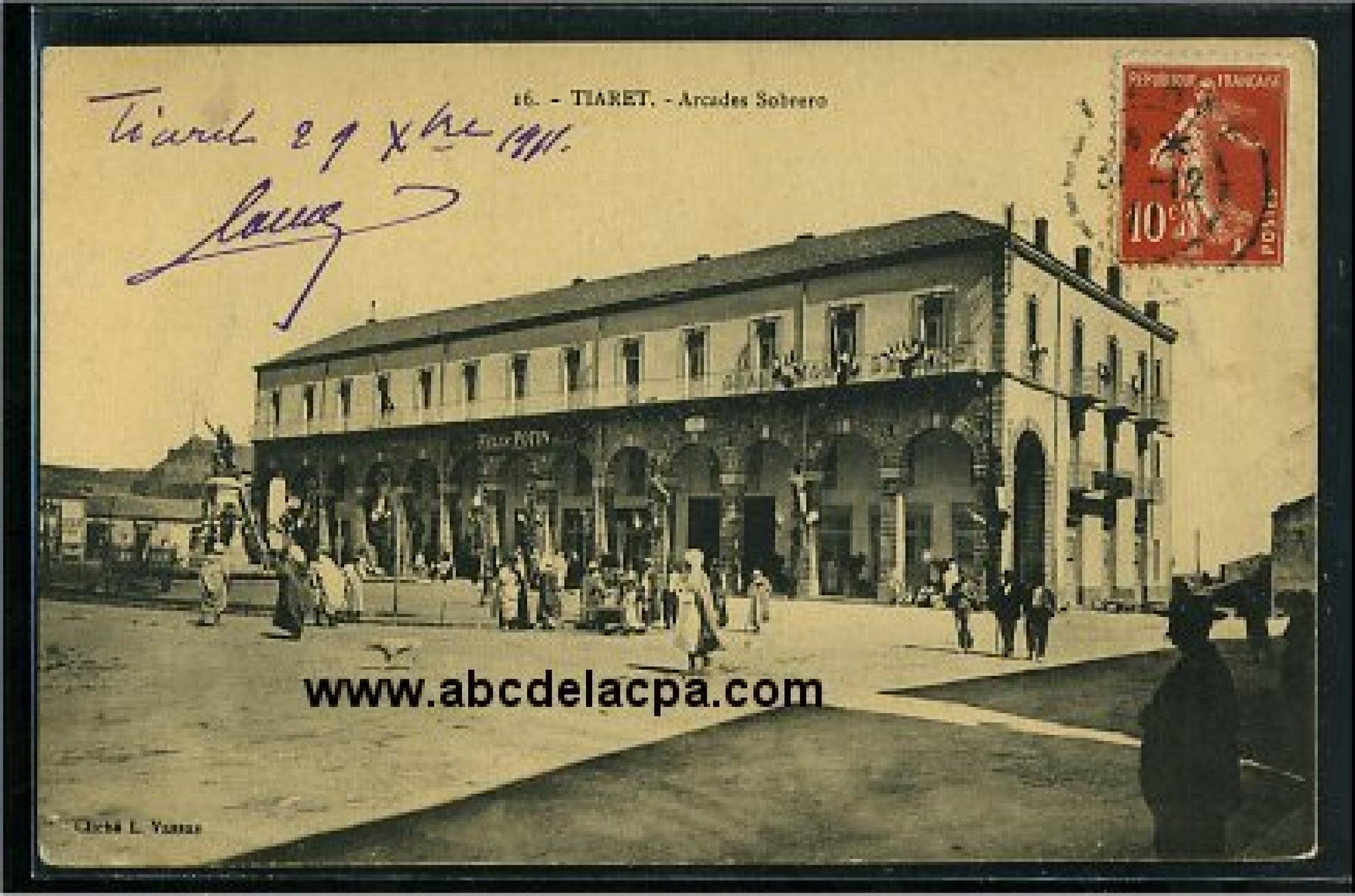 Tiaret  - arcades sobrero