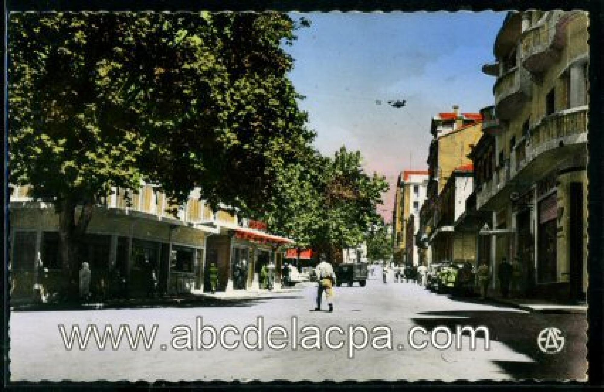 Tiaret  - rue albert soler
