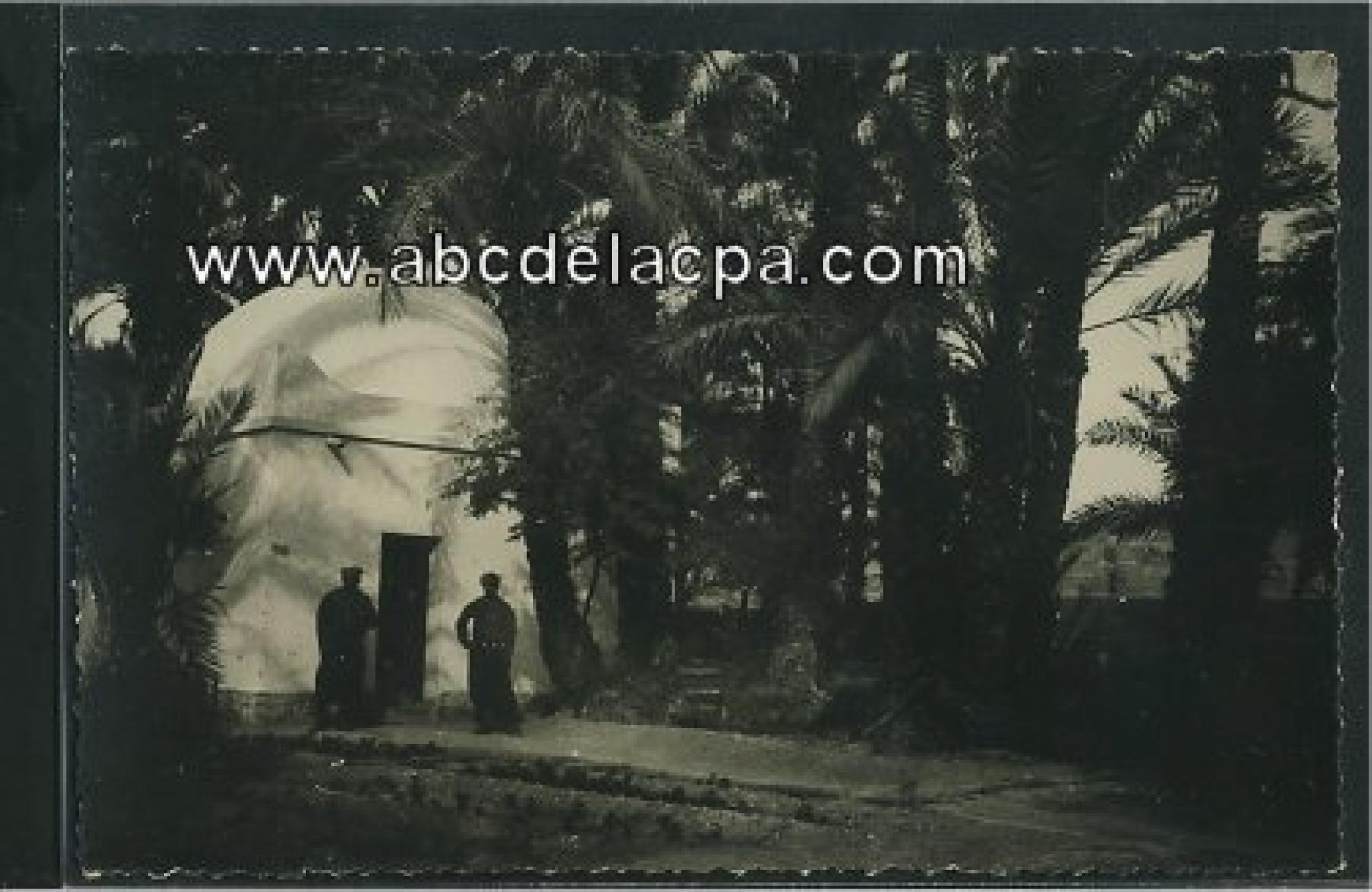 Tindouf  - jardin du 1er goum marocain