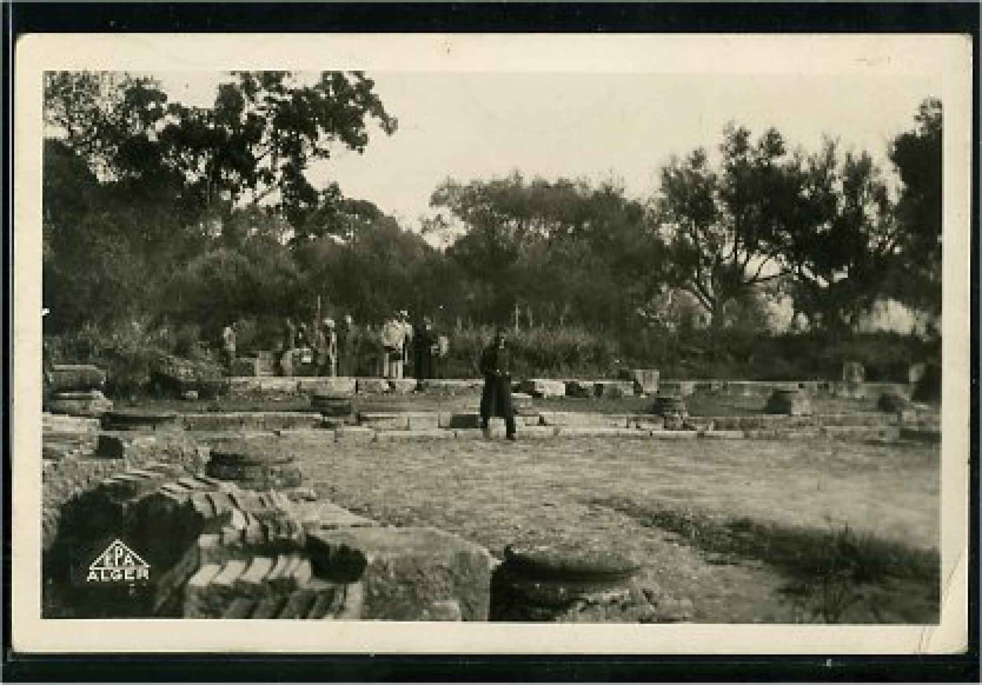 Tipaza  - vestiges de la fontaine romaine