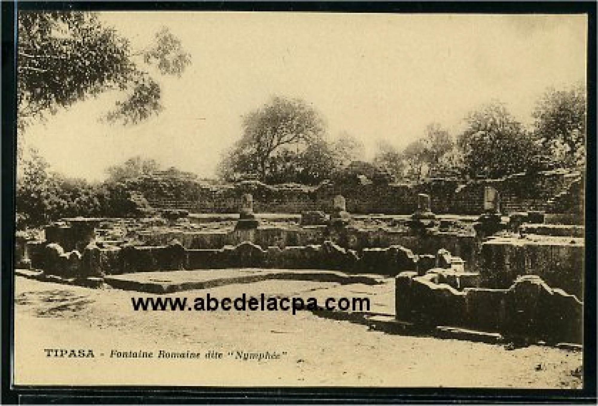 Tipaza  - fontaine romaine dite 