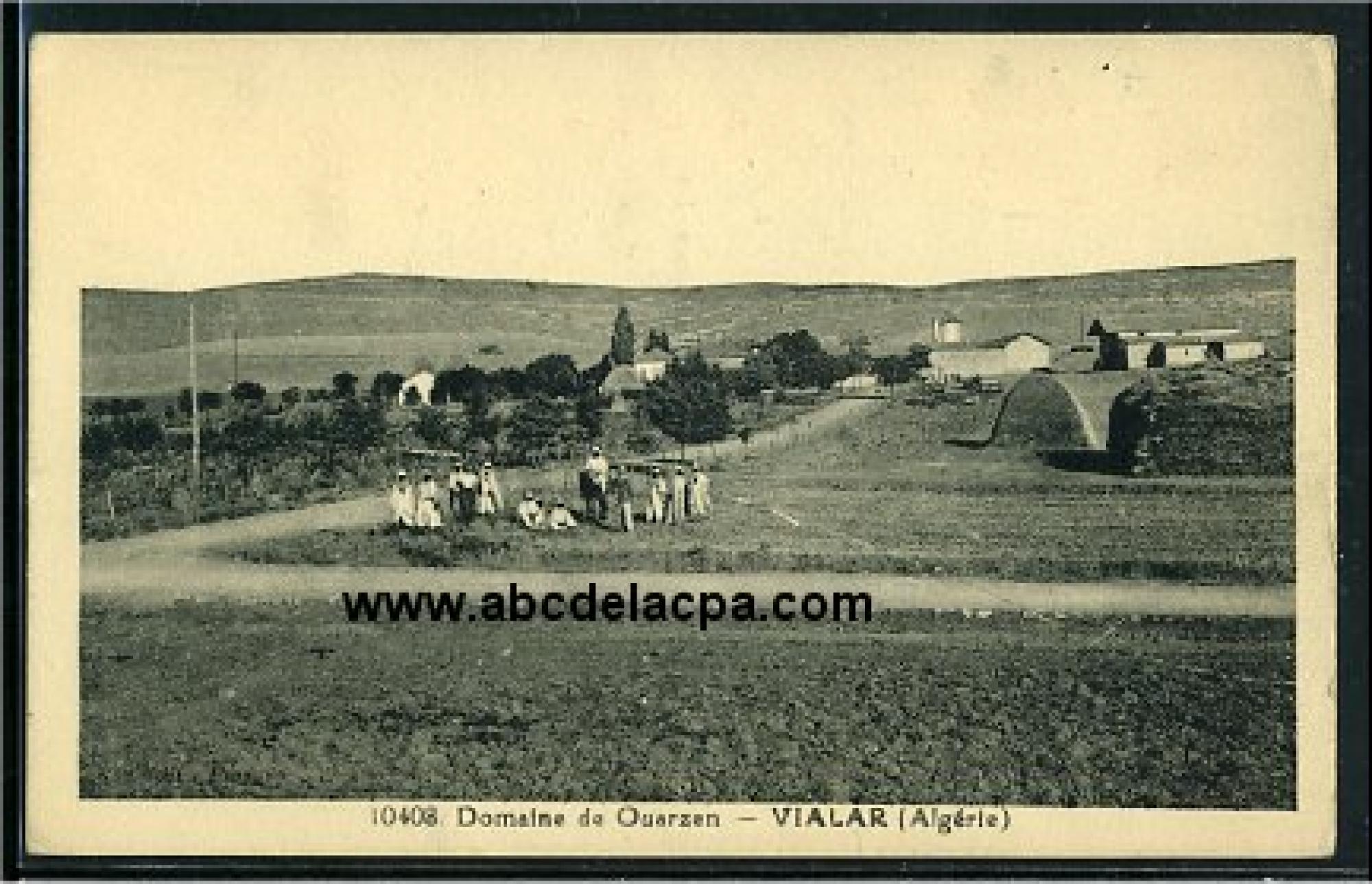 Tissemsilt (Vialar)  - domaine de ouarzen