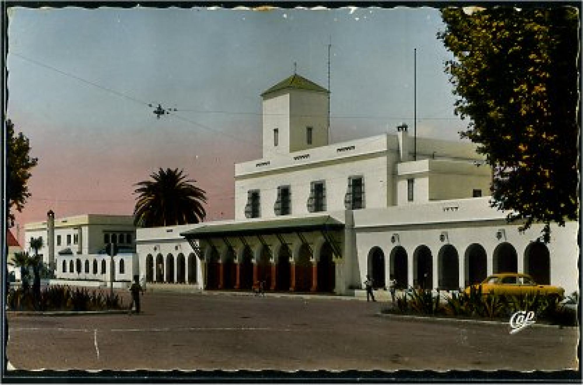 Tlemcen  - la gare (architecte max de la sargue)