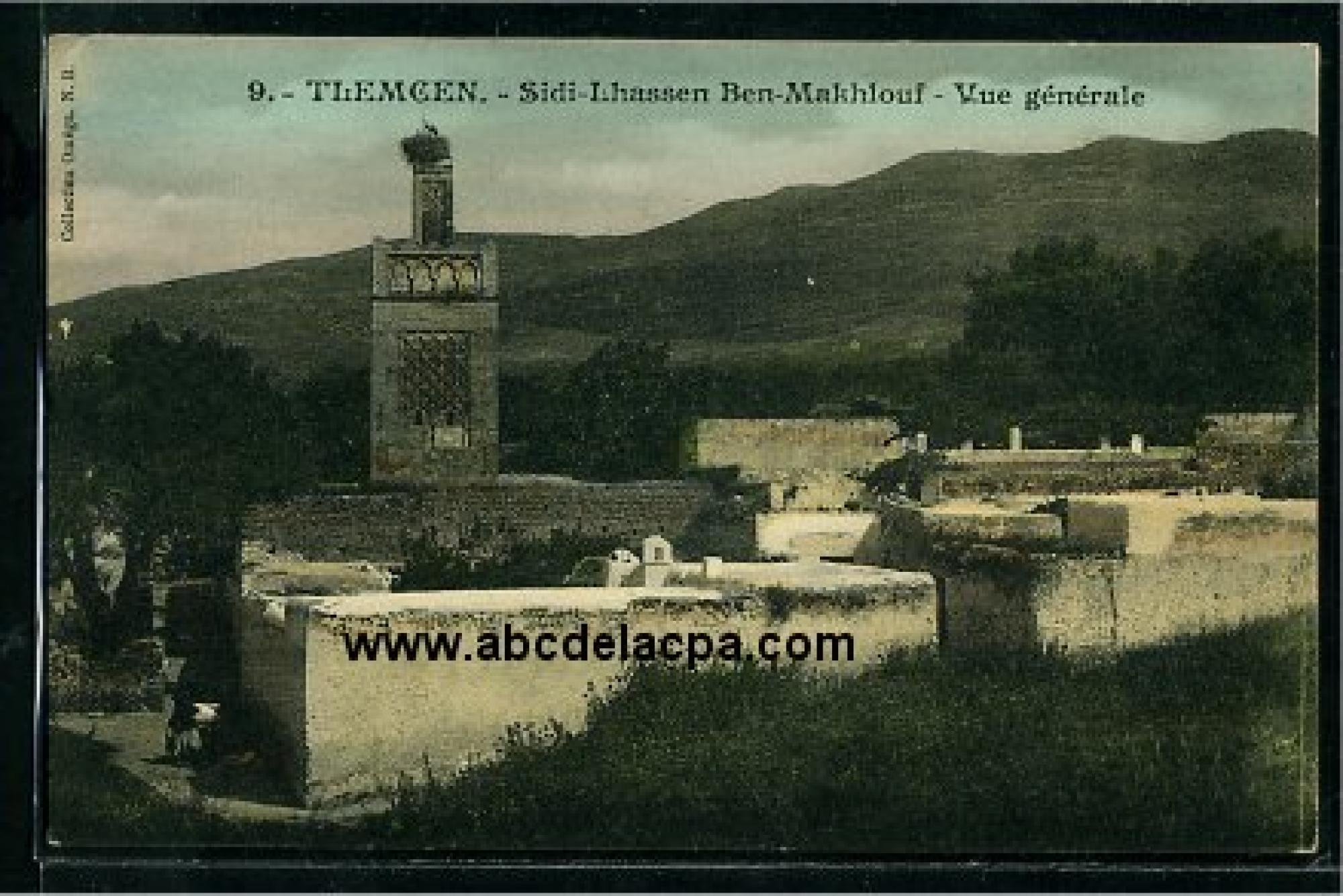 Tlemcen  - sidi lhassen ben makhlouf - vue générale