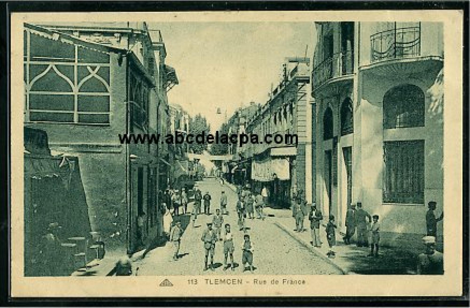 Tlemcen  - rue de france