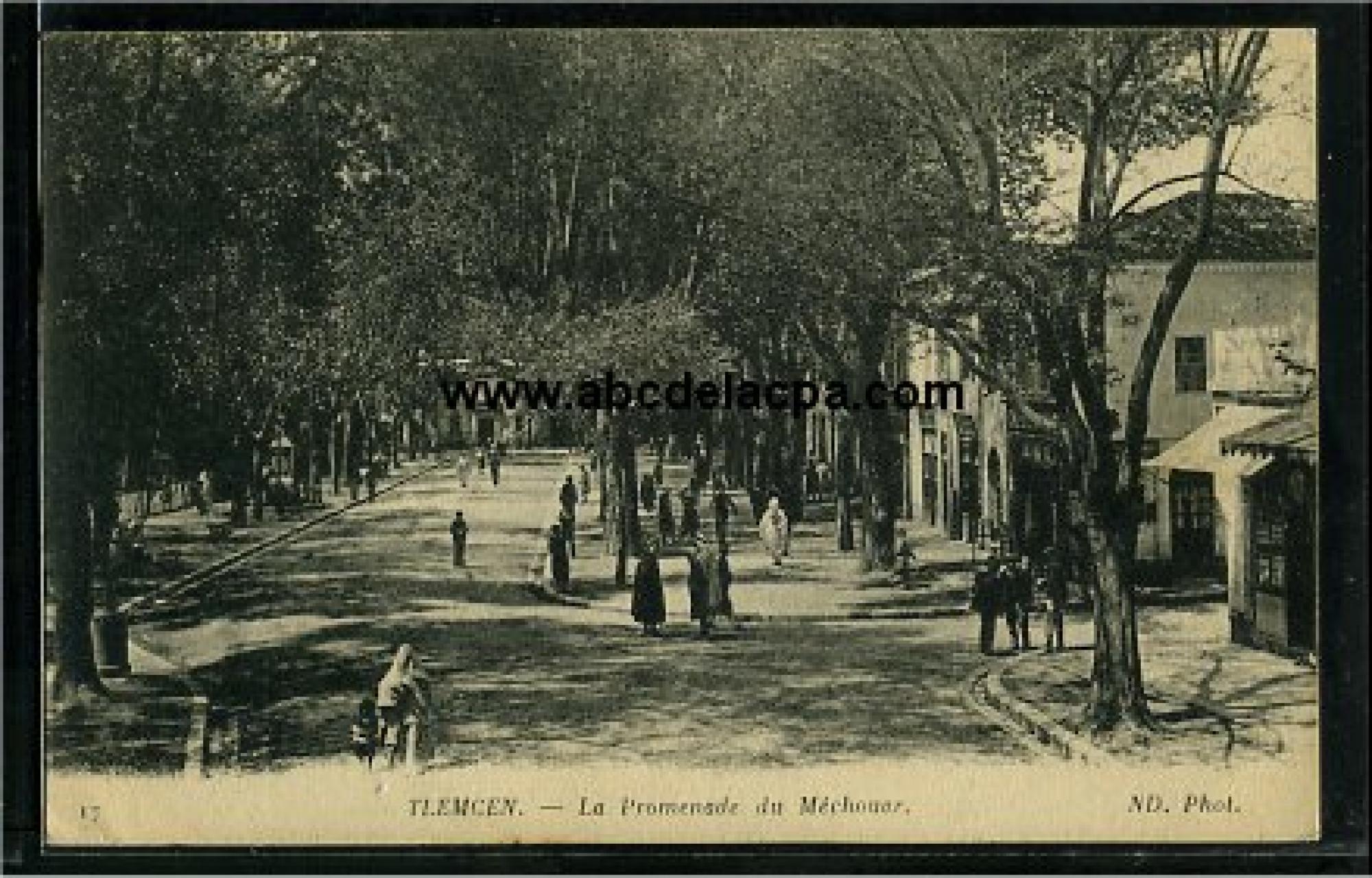 Tlemcen  - la promenade du méchouar