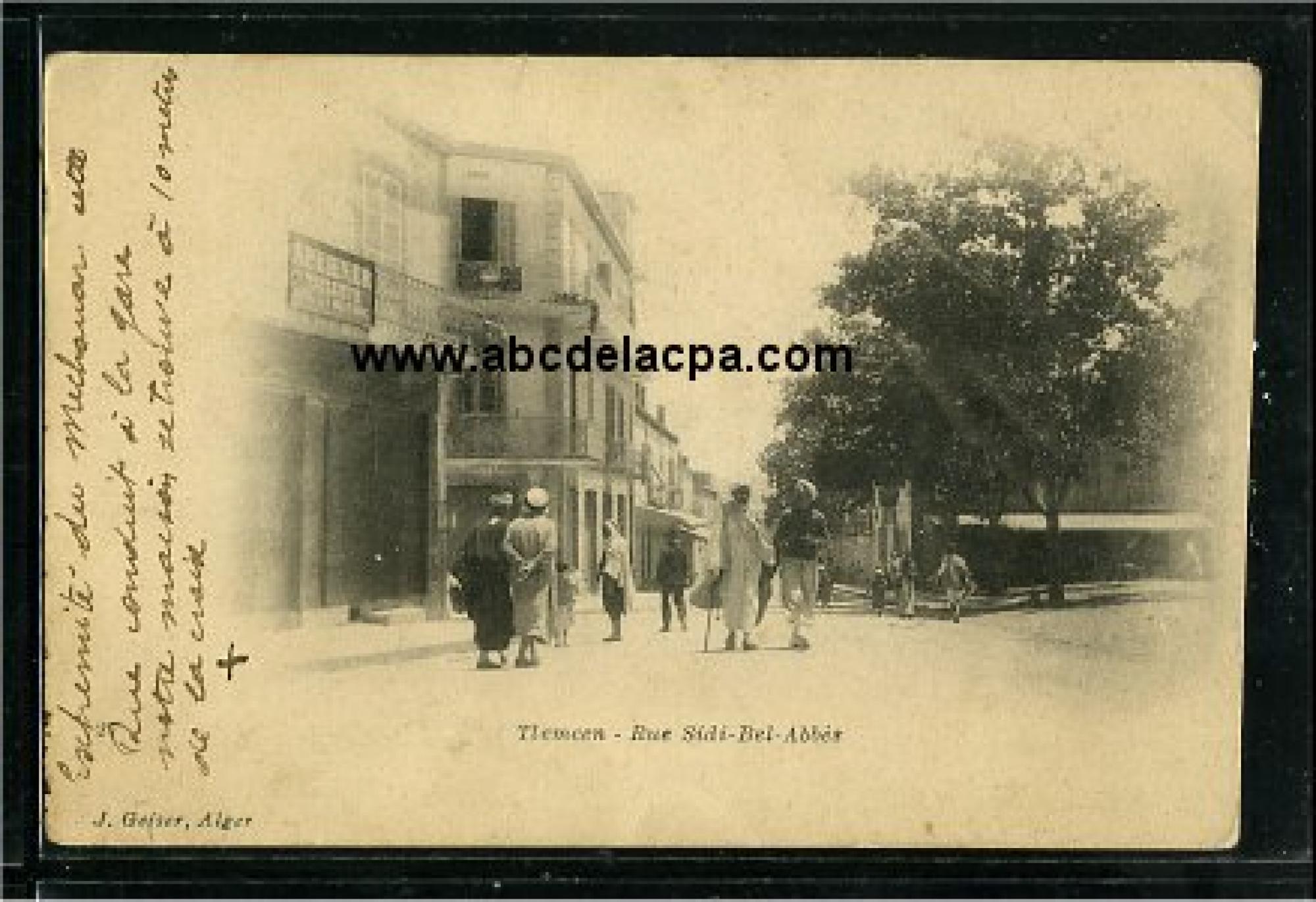 Tlemcen  - rue sidi bel abbès