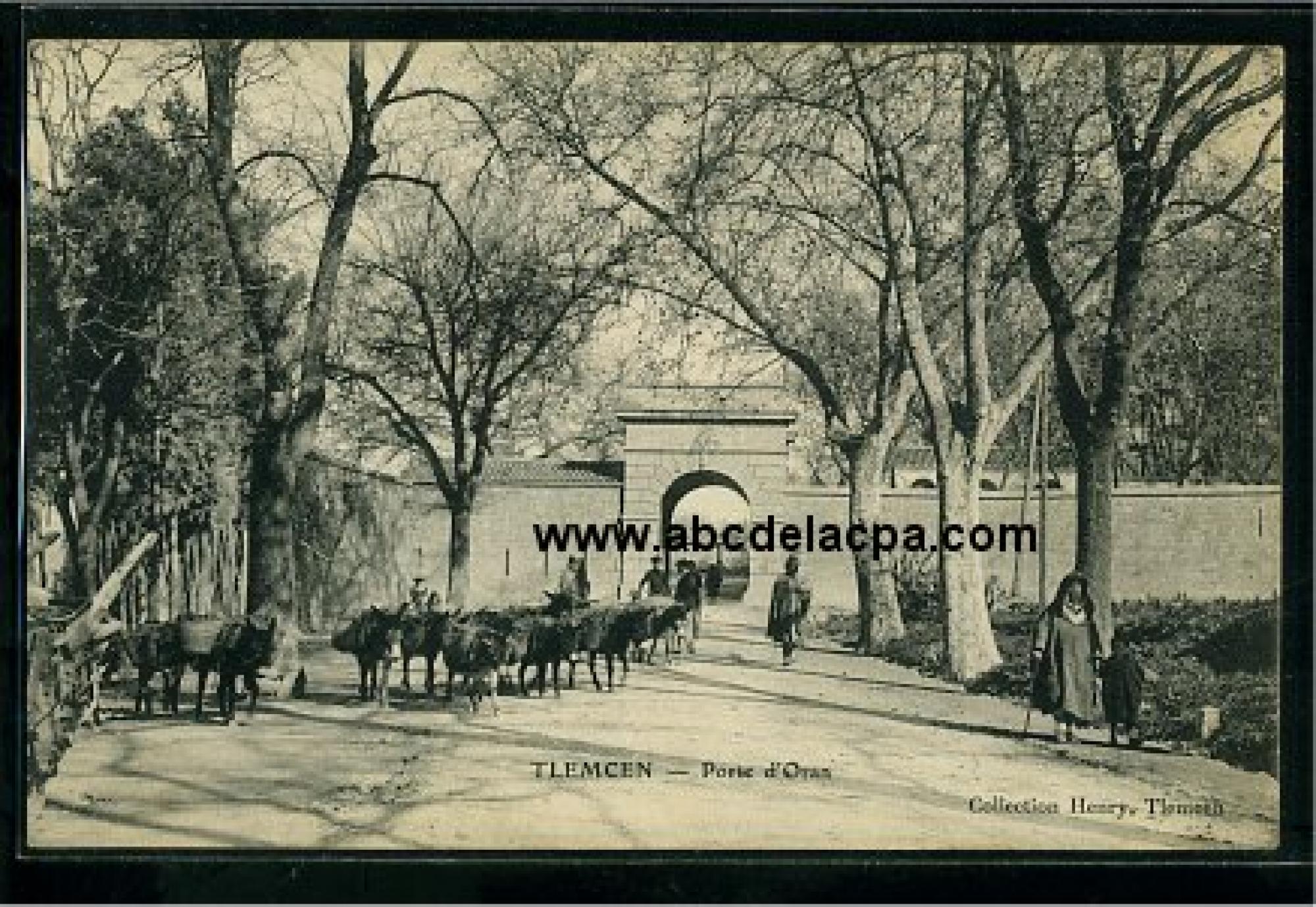 Tlemcen  - porte d'oran