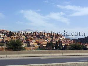 Météo Bouira Lalla Khedidja autoroute est ouest Lakhdaria algerie tunnel photo 2013