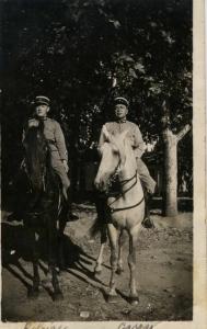 Gendarmes à cheval Animaux