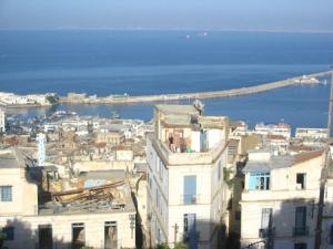 La casbah vue de la du palais dudey Villes