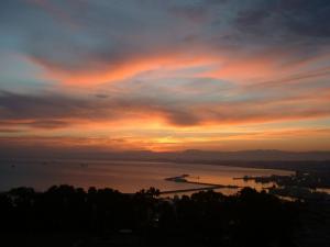 Aube sur Alger Paysages