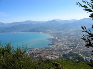 Vue de la baie de Béjaia Villes