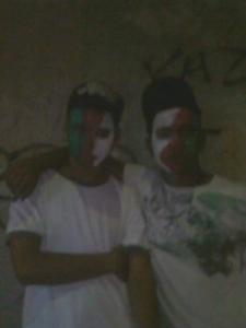 Supporteurs algériens Football