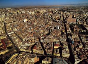 Oran vue aérienne Villes