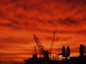 Coucher de soleil Insolite