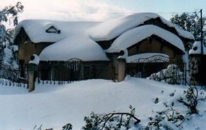 Chalet sous la neige Maisons & jardins