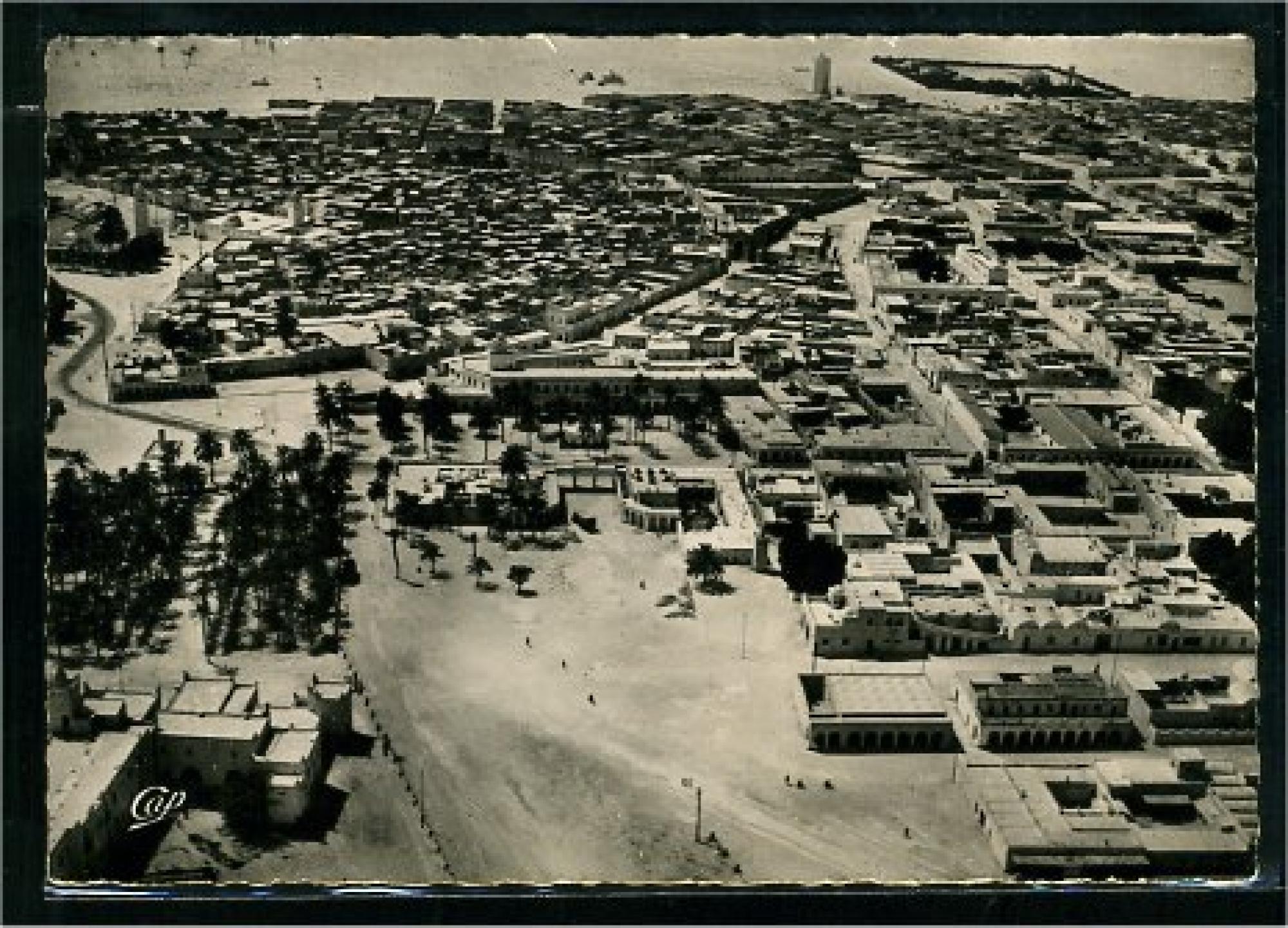 Touggourt  - vue aérienne