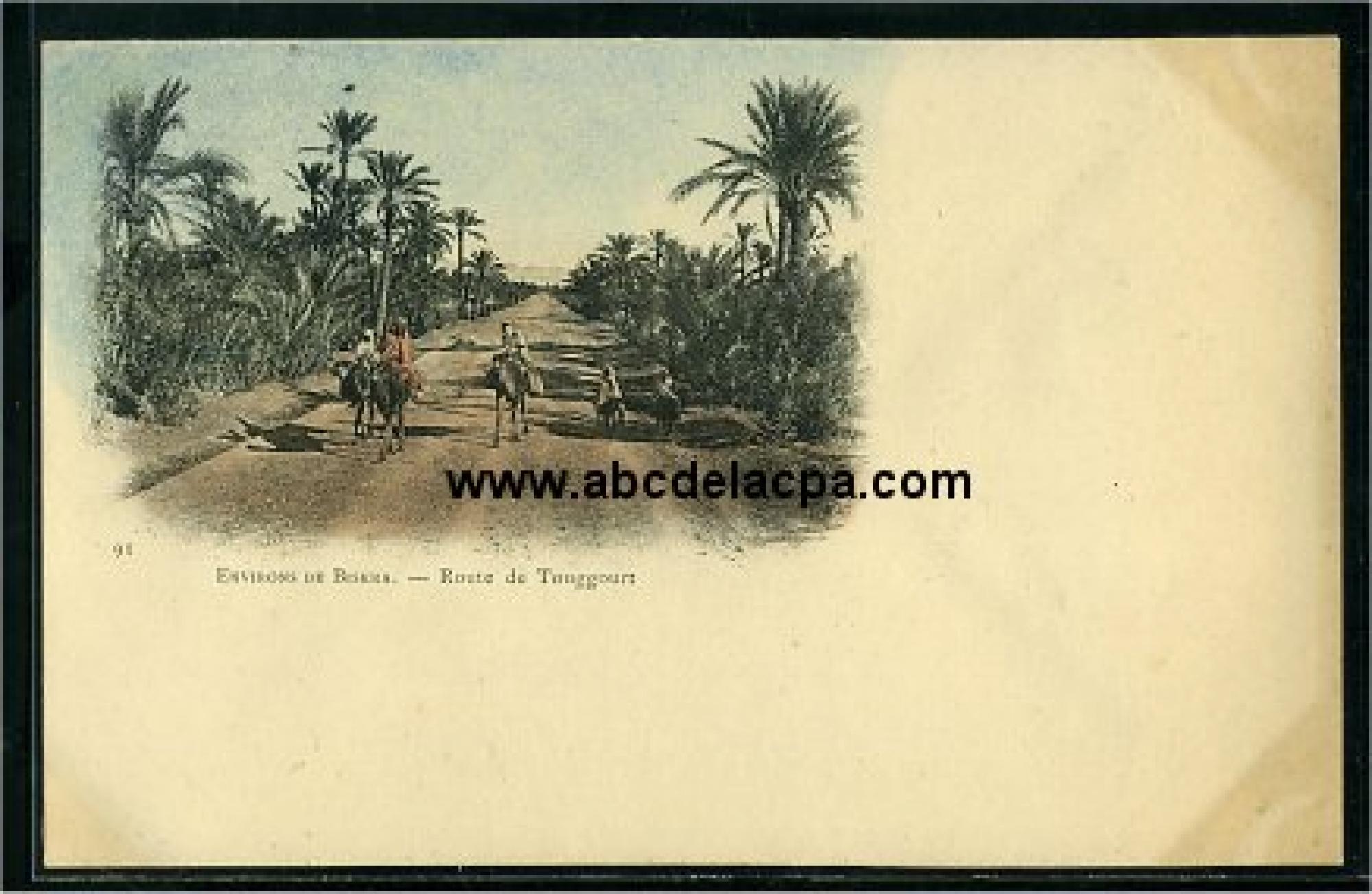 Touggourt  - route de touggourt