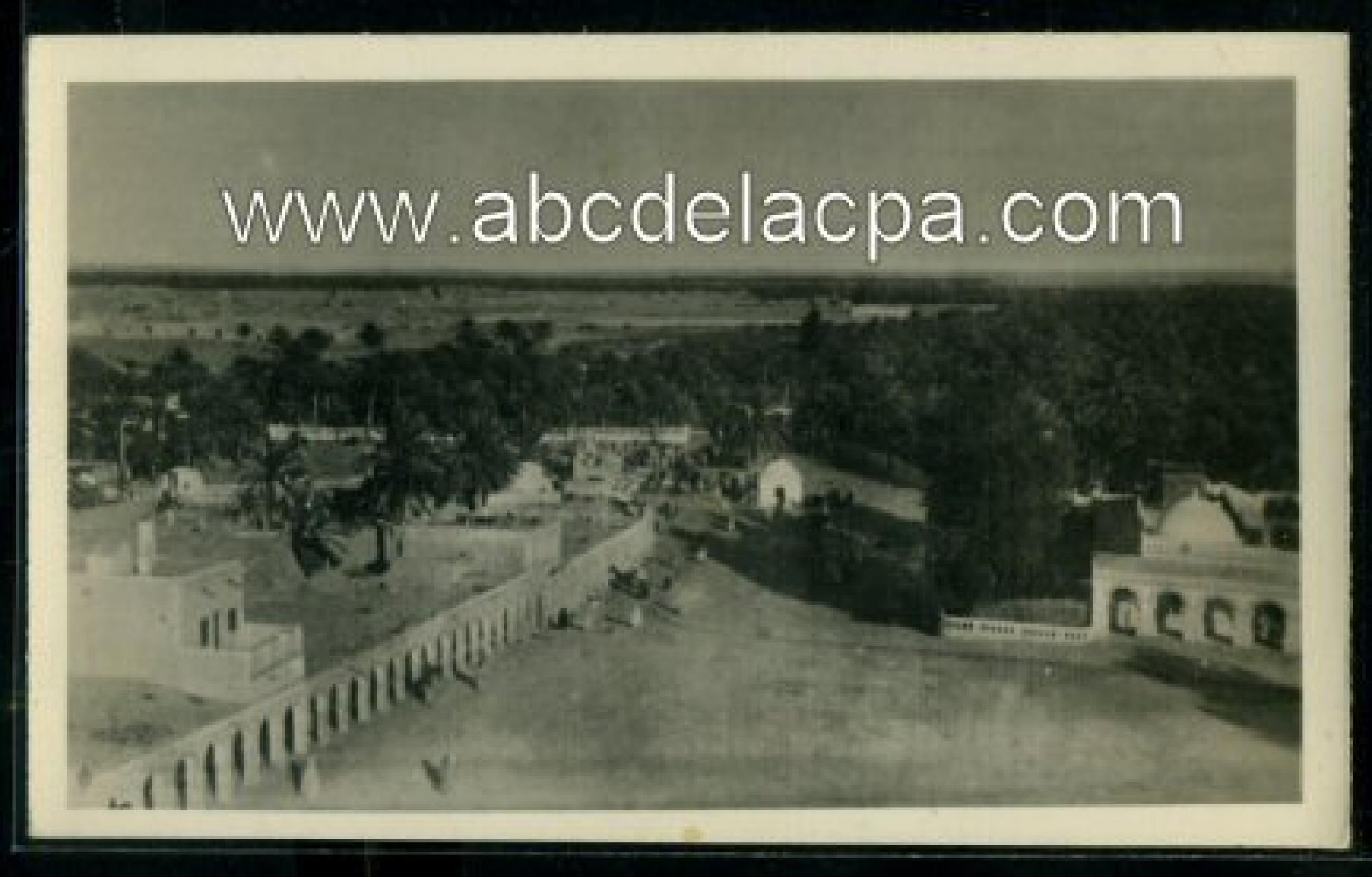 Touggourt  - vue générale et l'oasis