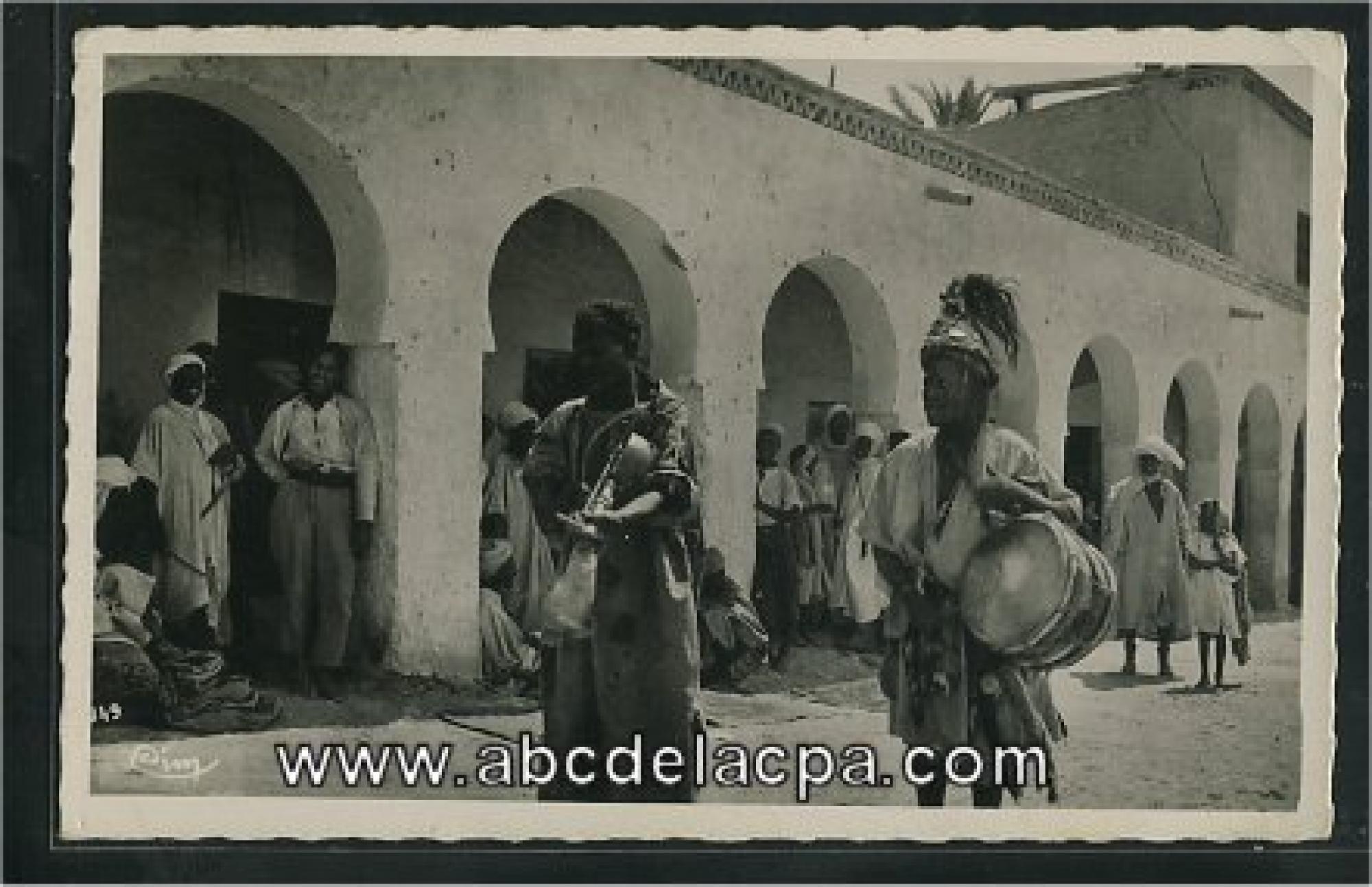 Touggourt  - danseurs 'nègres'