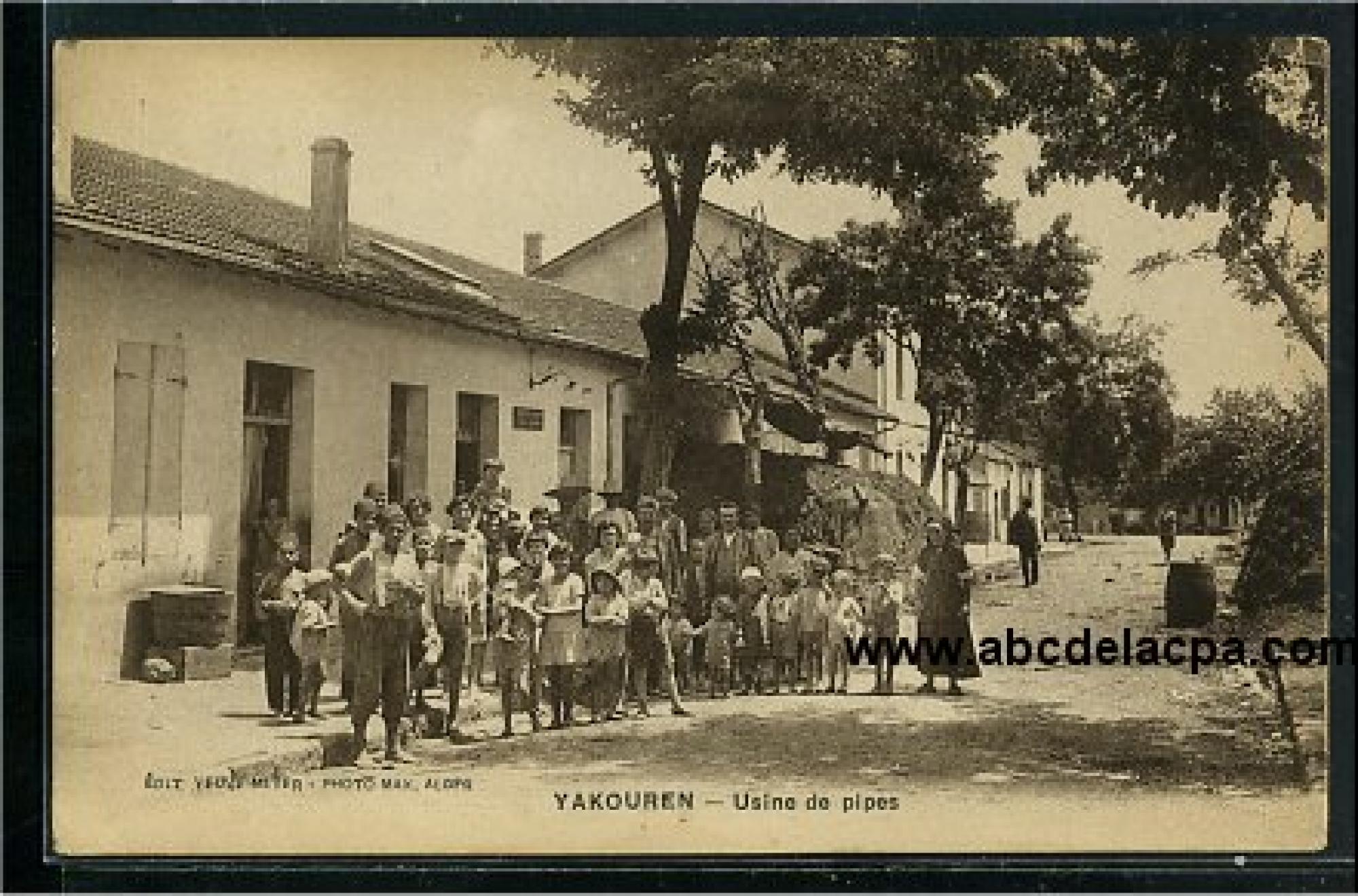 Yacouren  - usine de pipes