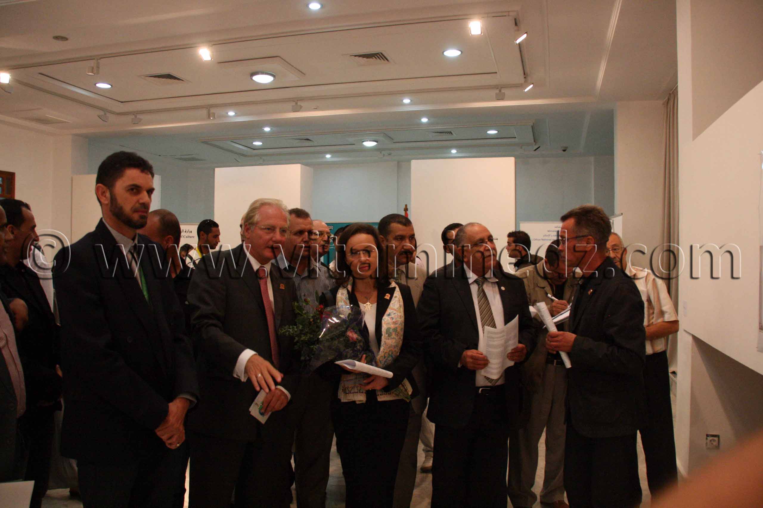 Mme Aloisa Wörgetter, ambassadeur d'autriche à Alger JOURNÉES CULTURELLES AUTRICHIENNES À TLEMCEN (20.10.2011)