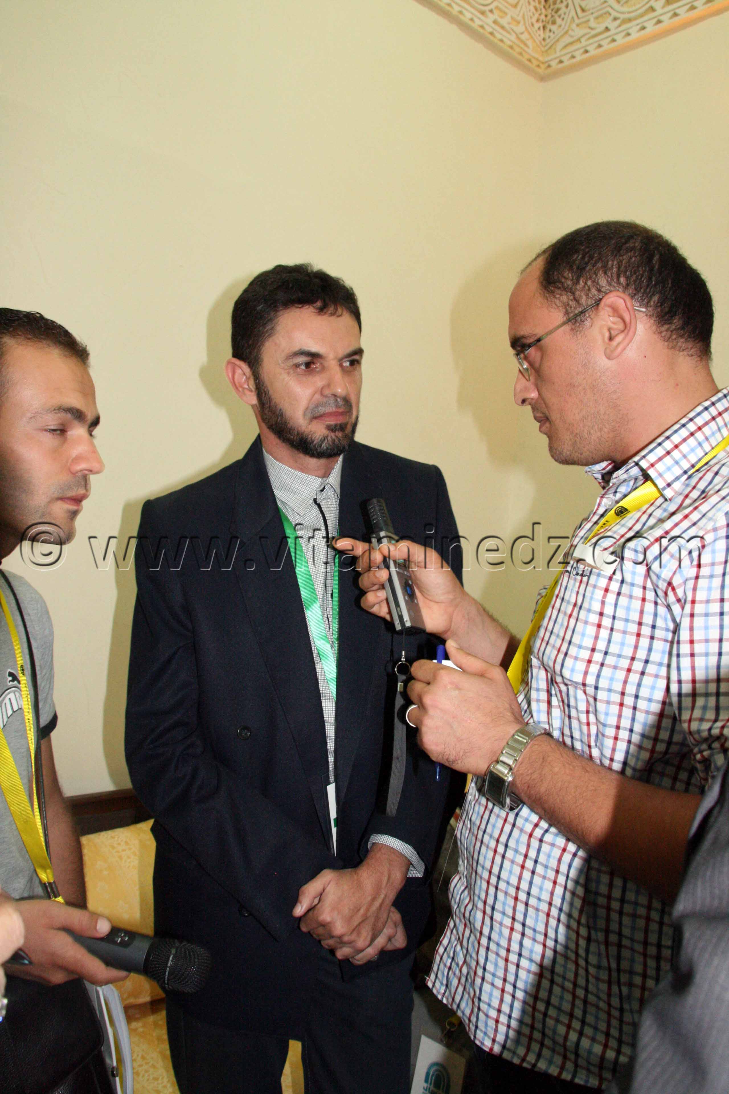 Le photographe  Bellahouel Moulay Ahmed Exposition de photos sur la minorité musulmane en Autriche