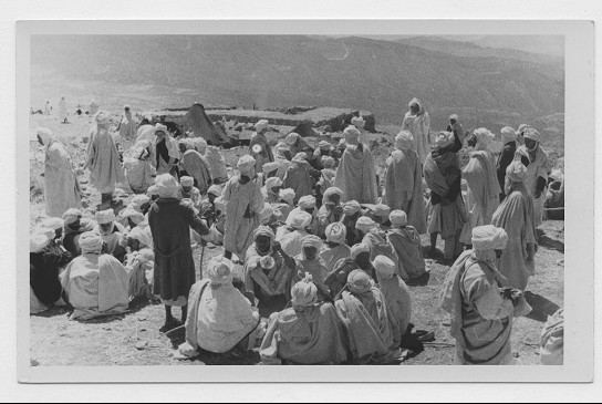 Repas cérémoniel donné à l'occasion de la fête des msamda le 26.07.1935