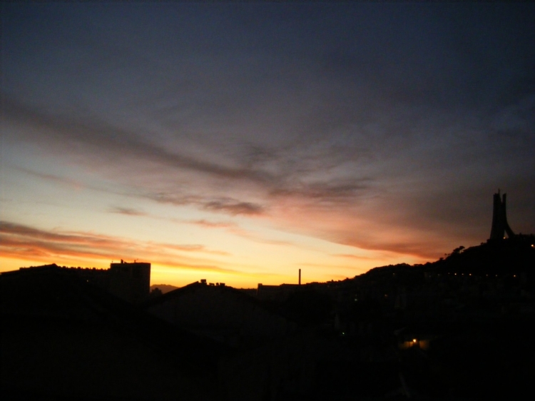 Lever du soleil Ciel