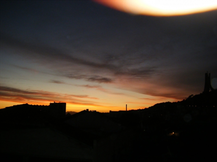 Lever du soleil Ciel