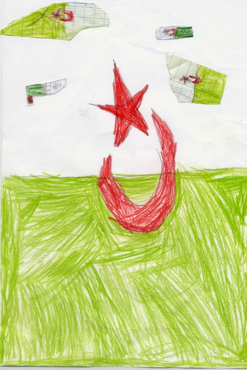 Le drapeau évenements sportifs