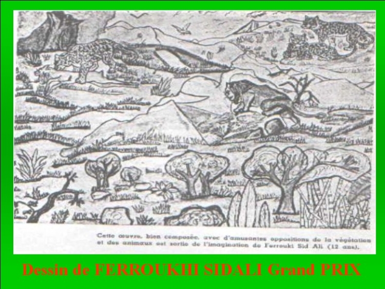 Dessin à l'âge de 12ans Paysages