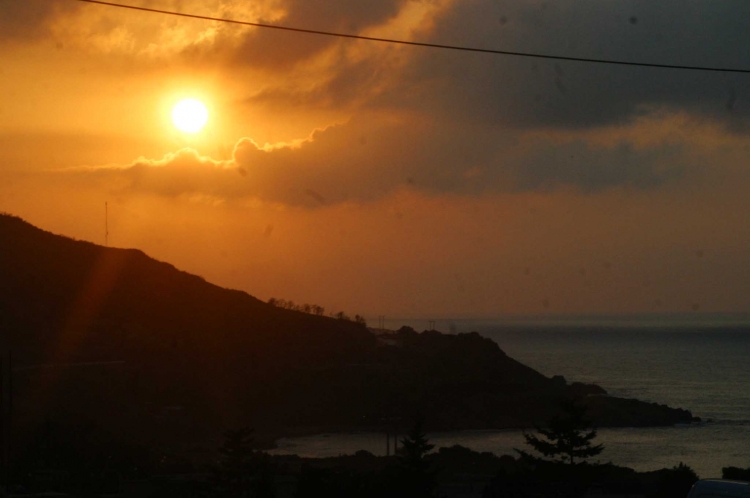 Le coucher de solaires Couchers de soleil