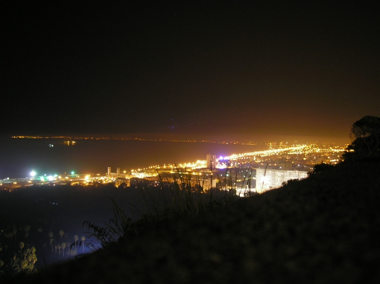 Alger by night Panorama