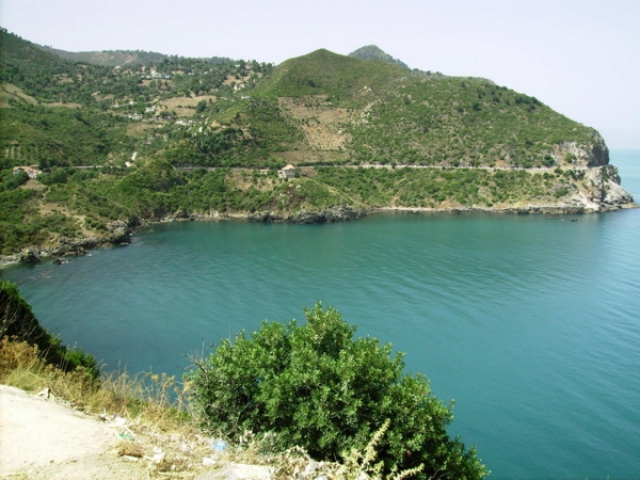 La plage rouge Paysages