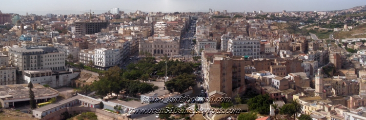 ORAN  VUE PANORAMIQUE DU VIEIL ORAN Panorama