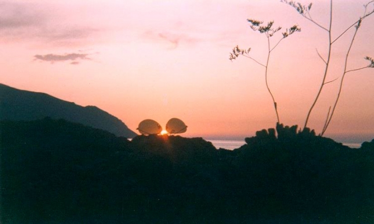 Coucher de soleil Baies